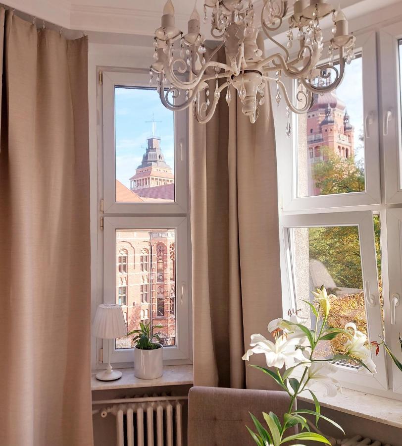 Apartament W Kamienicy W Sercu Miasta Szczecin Waly Chrobrego Екстериор снимка